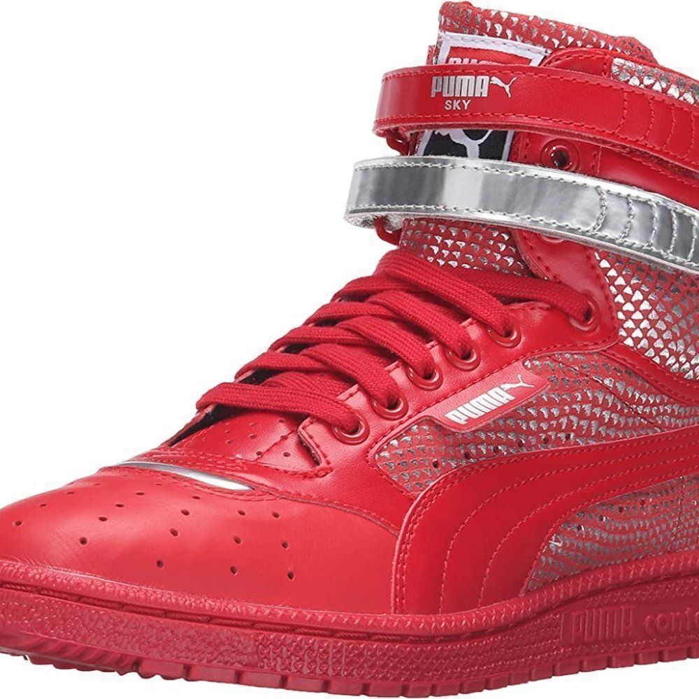 Puma Barbados Cherry Sky Hi Sneaker, size 7